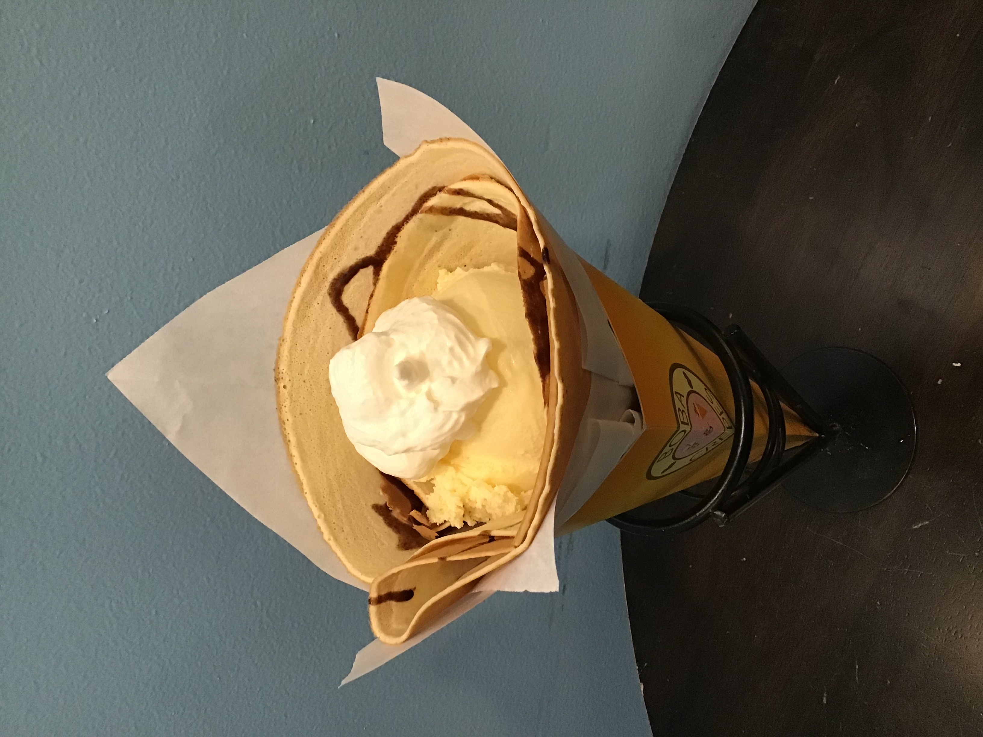 Order Ice Cream Crepe food online from Boba & Crepes store, Denver on bringmethat.com