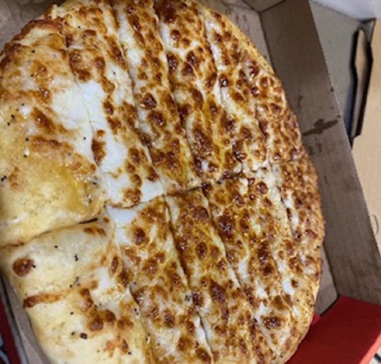 Order Cheesy Garlic Bread - Appetizer food online from Rico's Pizza store, Los Banos on bringmethat.com