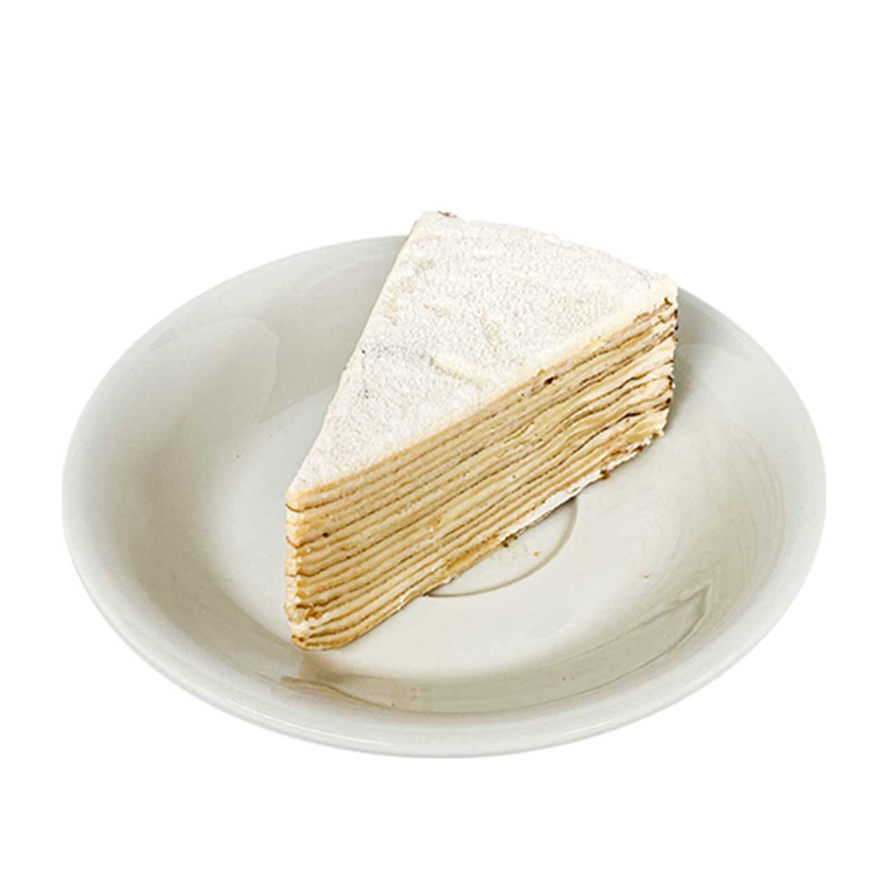 Order Vanilla Crepe Cake food online from Boba Time store, Simi Valley on bringmethat.com