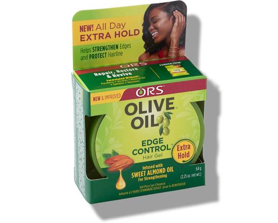 Order ORS Olive Oil Edge Control 2.25oz food online from iDa Beauty Supply Store store, Middletown on bringmethat.com