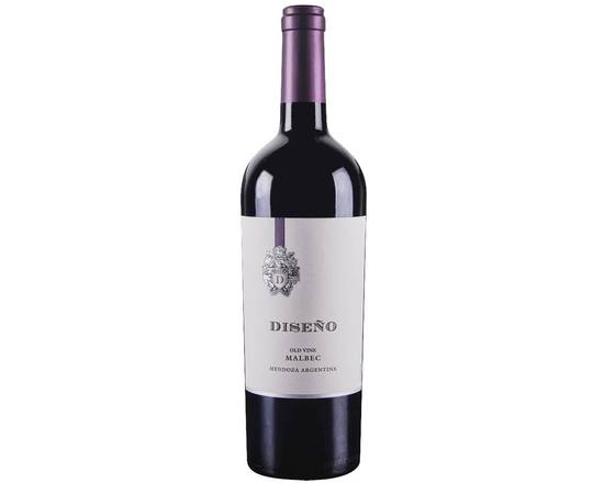 Order Diseño, Malbec Old Vine (2018) · 750 mL food online from House Of Wine store, New Rochelle on bringmethat.com