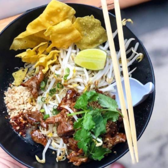 Order Street Noodles food online from Otus Thai Kitchen & Coffee store, West Hollywood on bringmethat.com