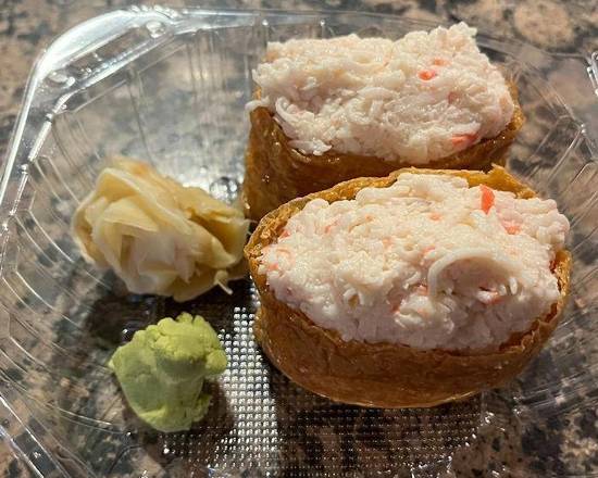 Order Inari-crab Appetizer food online from Sen Dai Sushi store, Milpitas on bringmethat.com