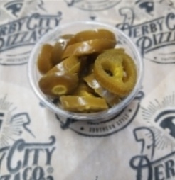Order side order jalapenos food online from Derby City Pizza store, Fairdale on bringmethat.com