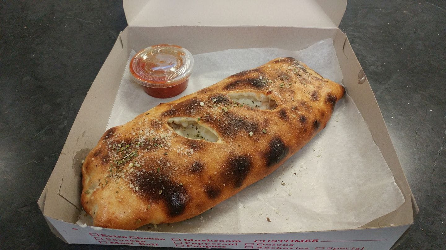 Order Chicken Bacon Ranch Stromboli - Personal food online from Georgie Porgie Pudding & Pies store, Allentown on bringmethat.com