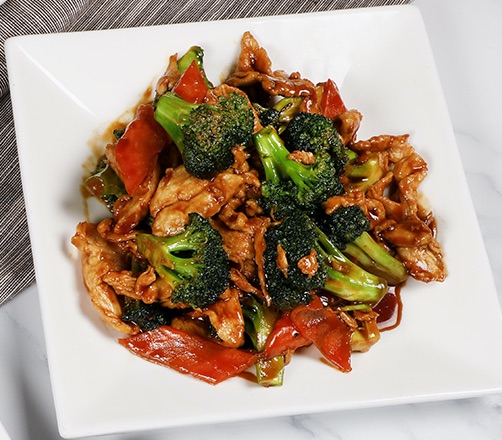 Order Chicken with Broccoli food online from Tom Dim Sum store, Media on bringmethat.com