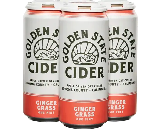Order Golden State Gingergrass 6.4 % abv 4pk-16oz Cans food online from Sousa Wines & Liquors store, Mountain View on bringmethat.com