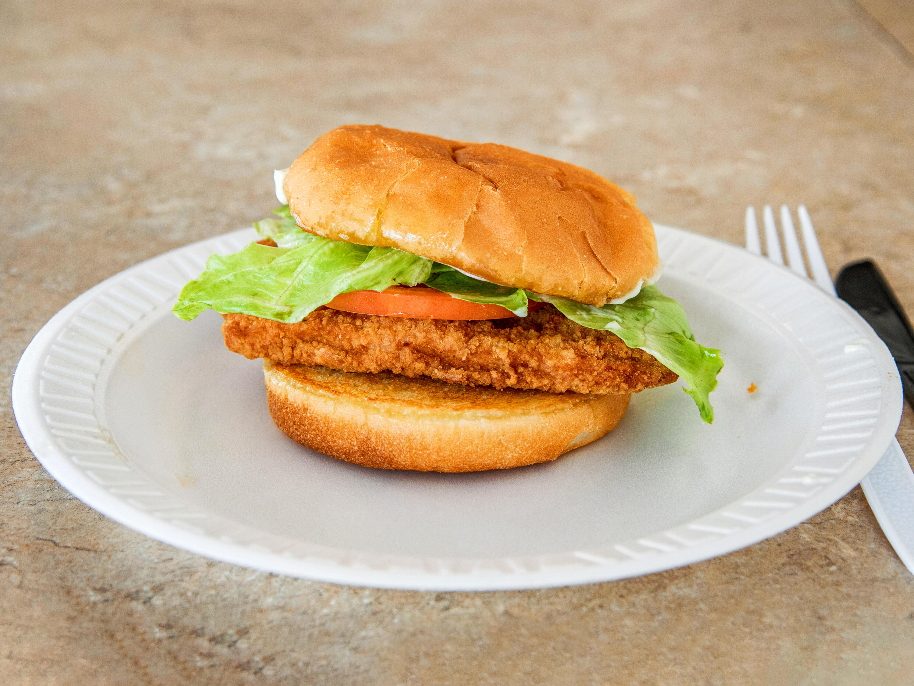 Order Chicken Sandwich food online from Midway Drive In store, Huntington on bringmethat.com