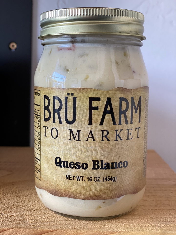 Order Queso: Blanco food online from Bru Grill & Market store, Lake Forest on bringmethat.com