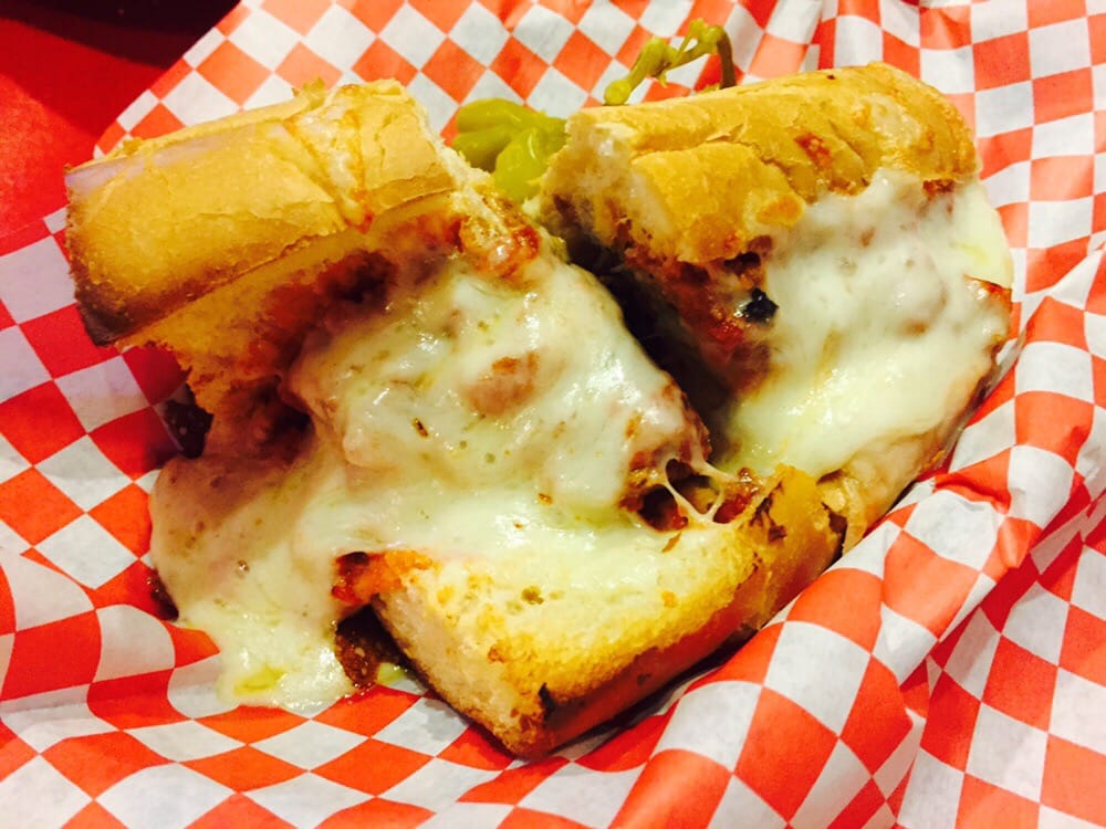 Order 6" Small Barn's Meatball & Cheese Sandwich food online from Knuckle Sandwiches store, La Verne on bringmethat.com