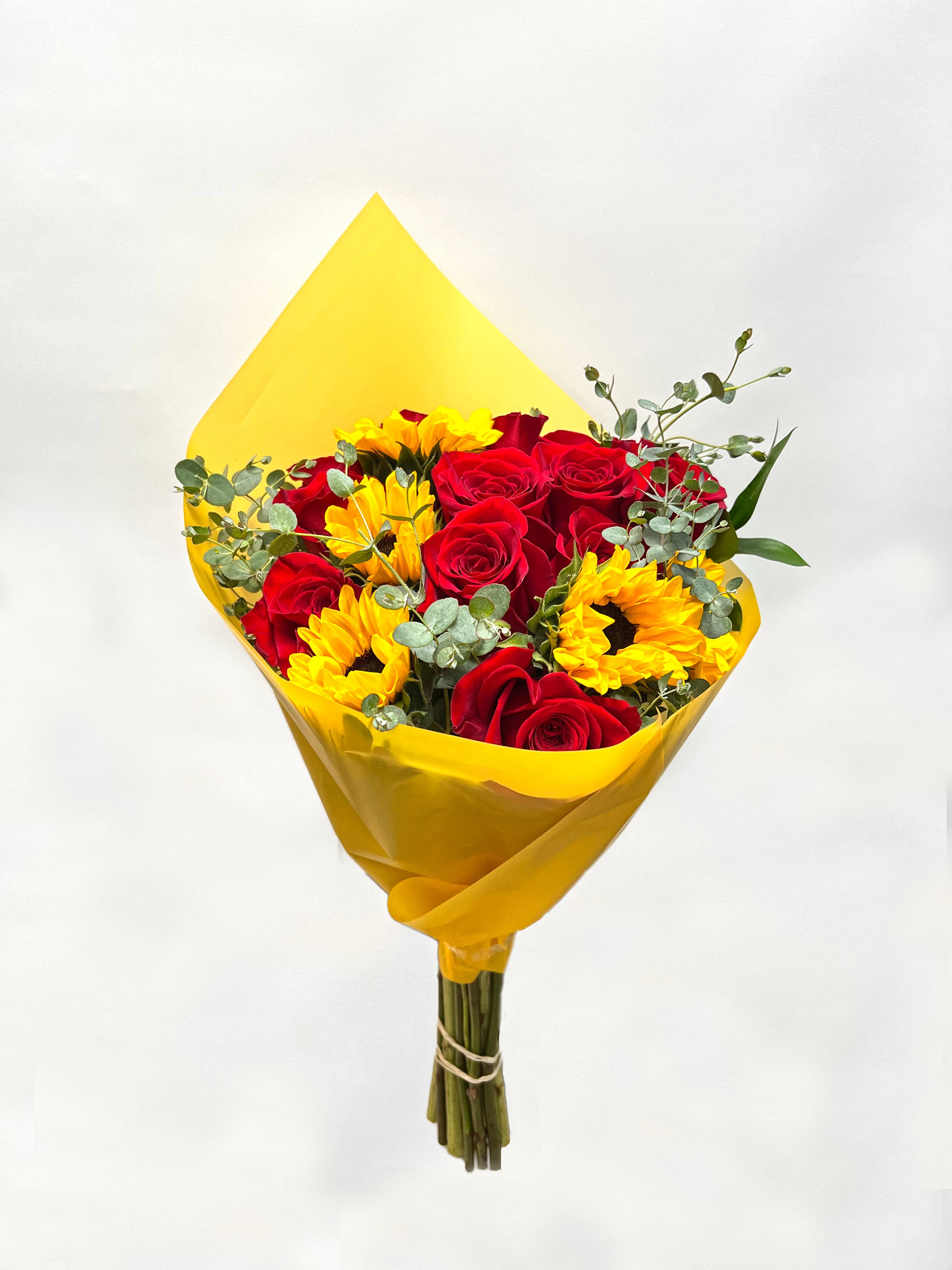 Order Roses and Sunflowers  food online from Y.A.Z. Flowers And Balloons store, Berwyn on bringmethat.com