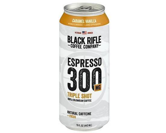 Order Black Rifle Coffee  300 Espresso Caramel (15 oz) food online from Urban Value Corner Store store, Dallas on bringmethat.com