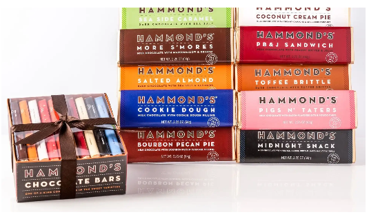 Order Chocolate Bar 10-Pack food online from Hammonds Candies store, Denver on bringmethat.com