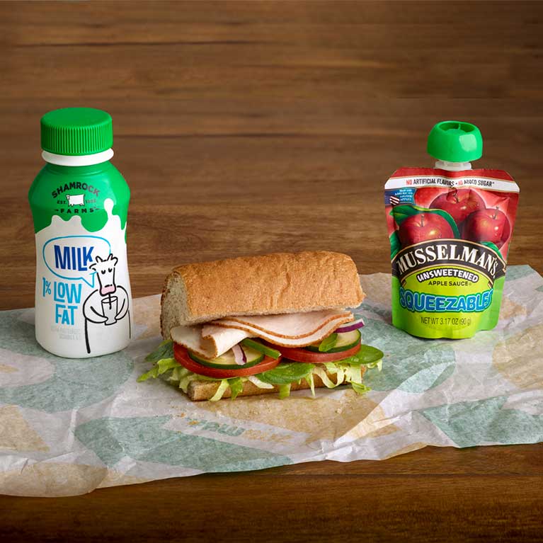Order Turkey Breast  Mini for Kids food online from Subway on Highland Rd. store, Baton Rouge on bringmethat.com