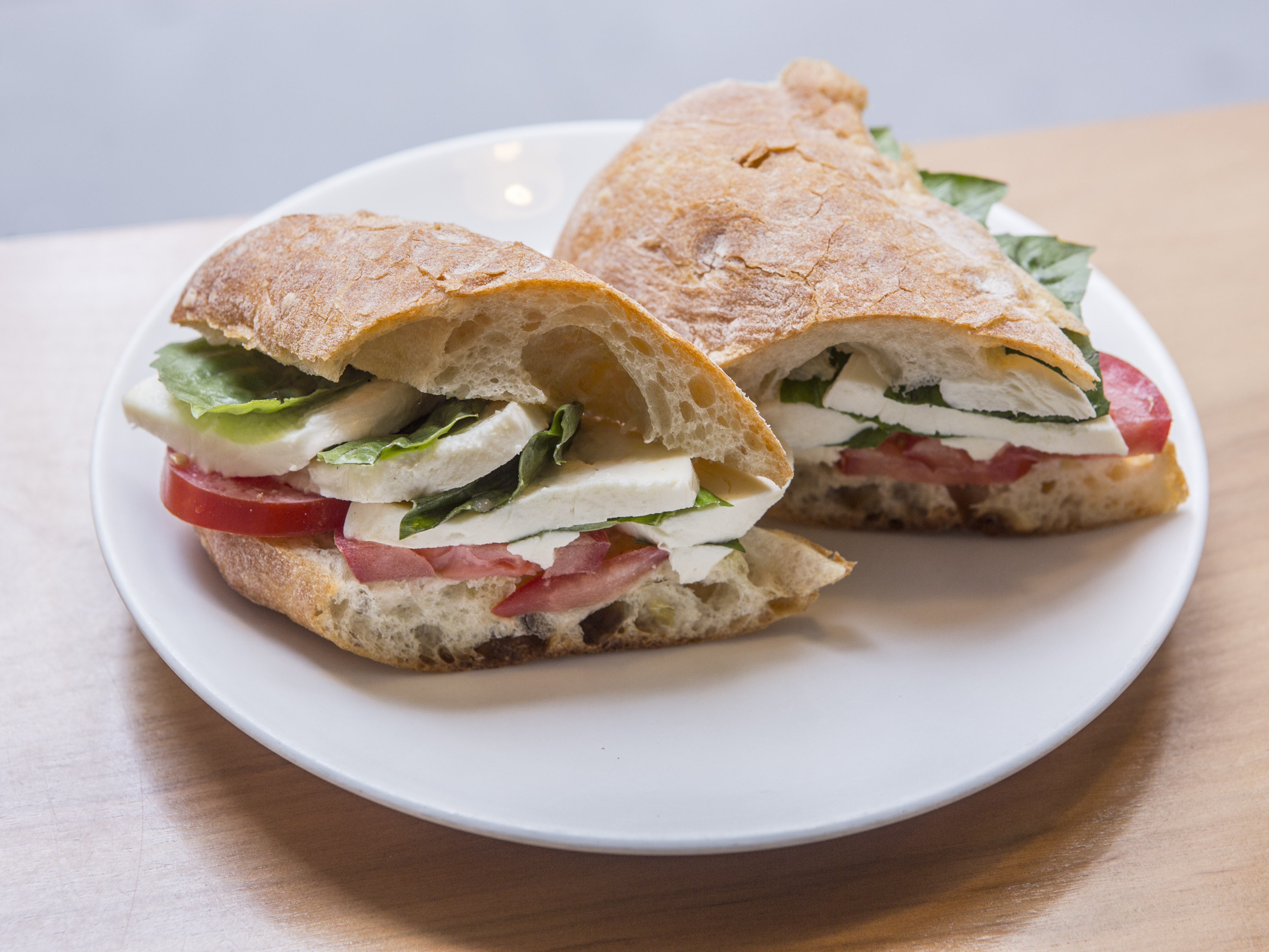 Order Fresh Mozzarella Sandwich food online from Blue Spoon Coffee Company store, New York on bringmethat.com