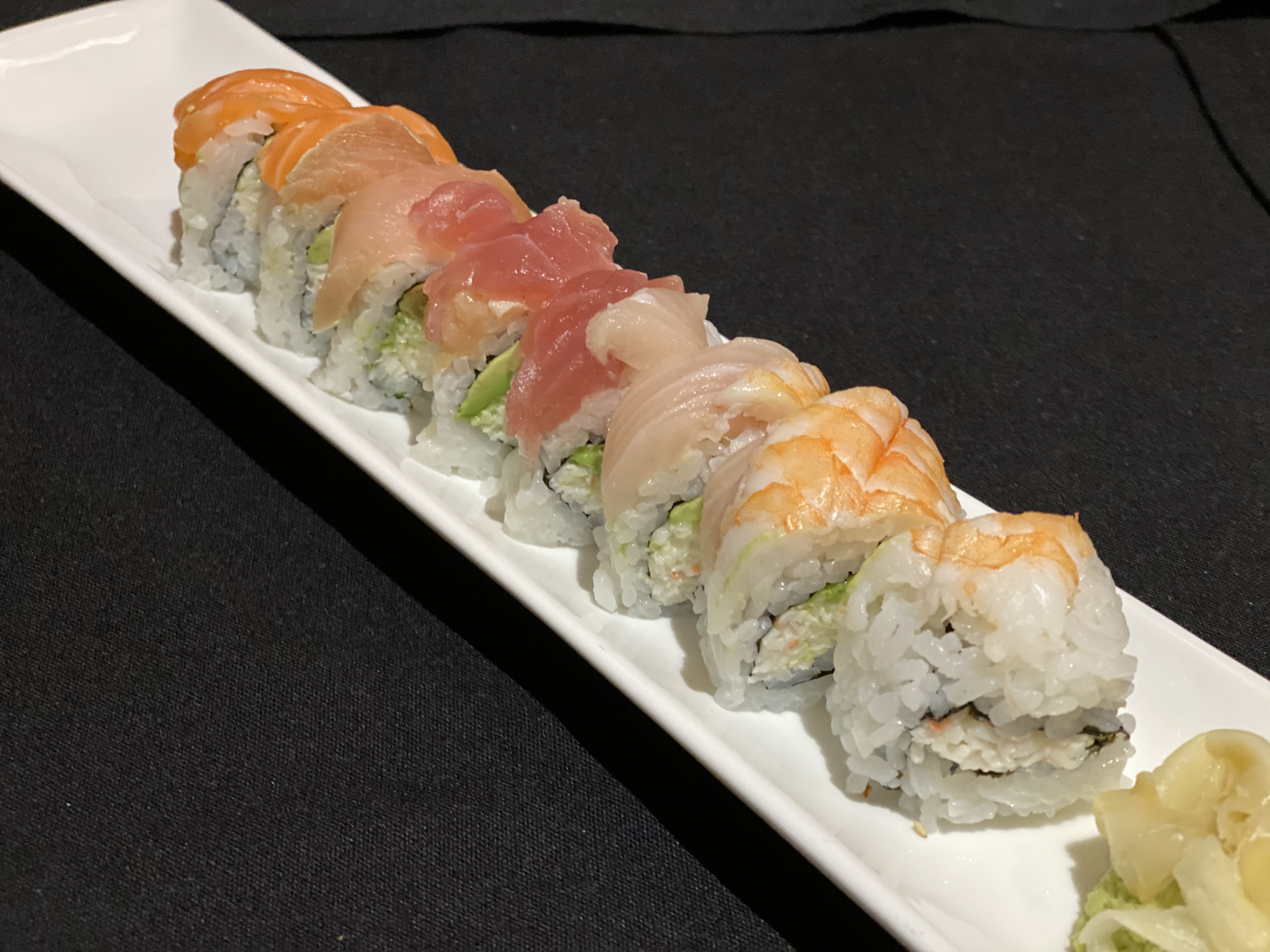 Order Rainbow Roll food online from Sushi Confidential store, Campbell on bringmethat.com