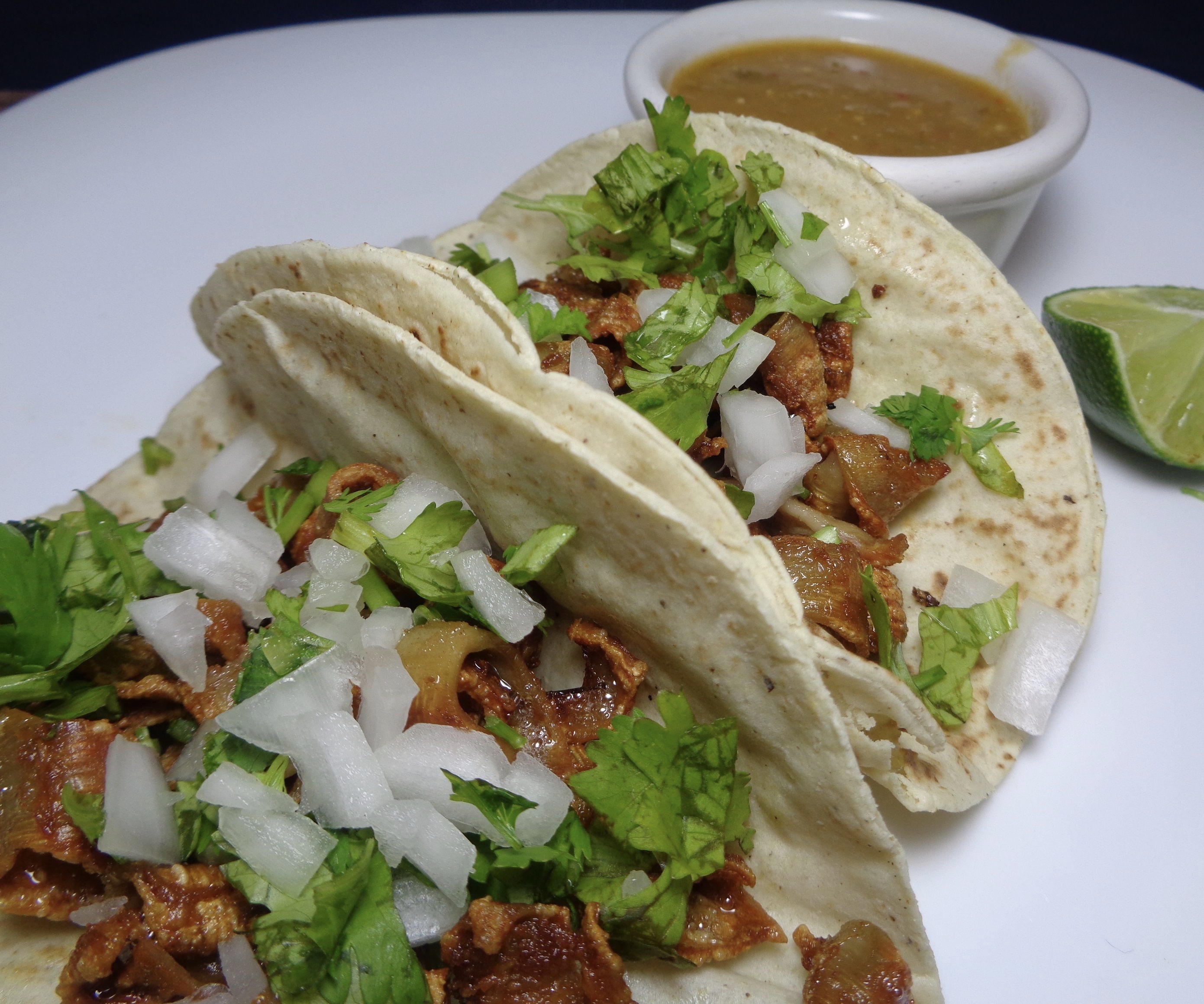 Order Tripitas Tacos food online from Los Barriles Mexican Restaurant store, Canutillo on bringmethat.com