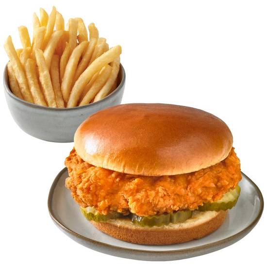 Order Campero Chicken Sandwich Meal food online from Pollo Campero store, Alexandria on bringmethat.com