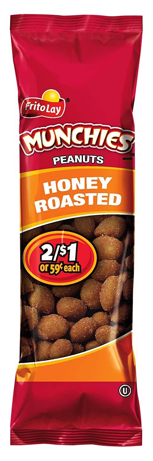 Order Munchies Peanuts Honey Roasted food online from Deerings Market store, Traverse City on bringmethat.com