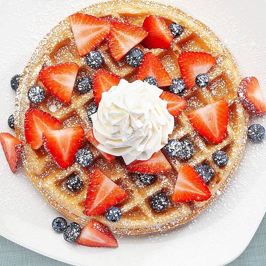 Order Berry Berry Belgian Waffle food online from Jimmy's Egg store, Bixby on bringmethat.com