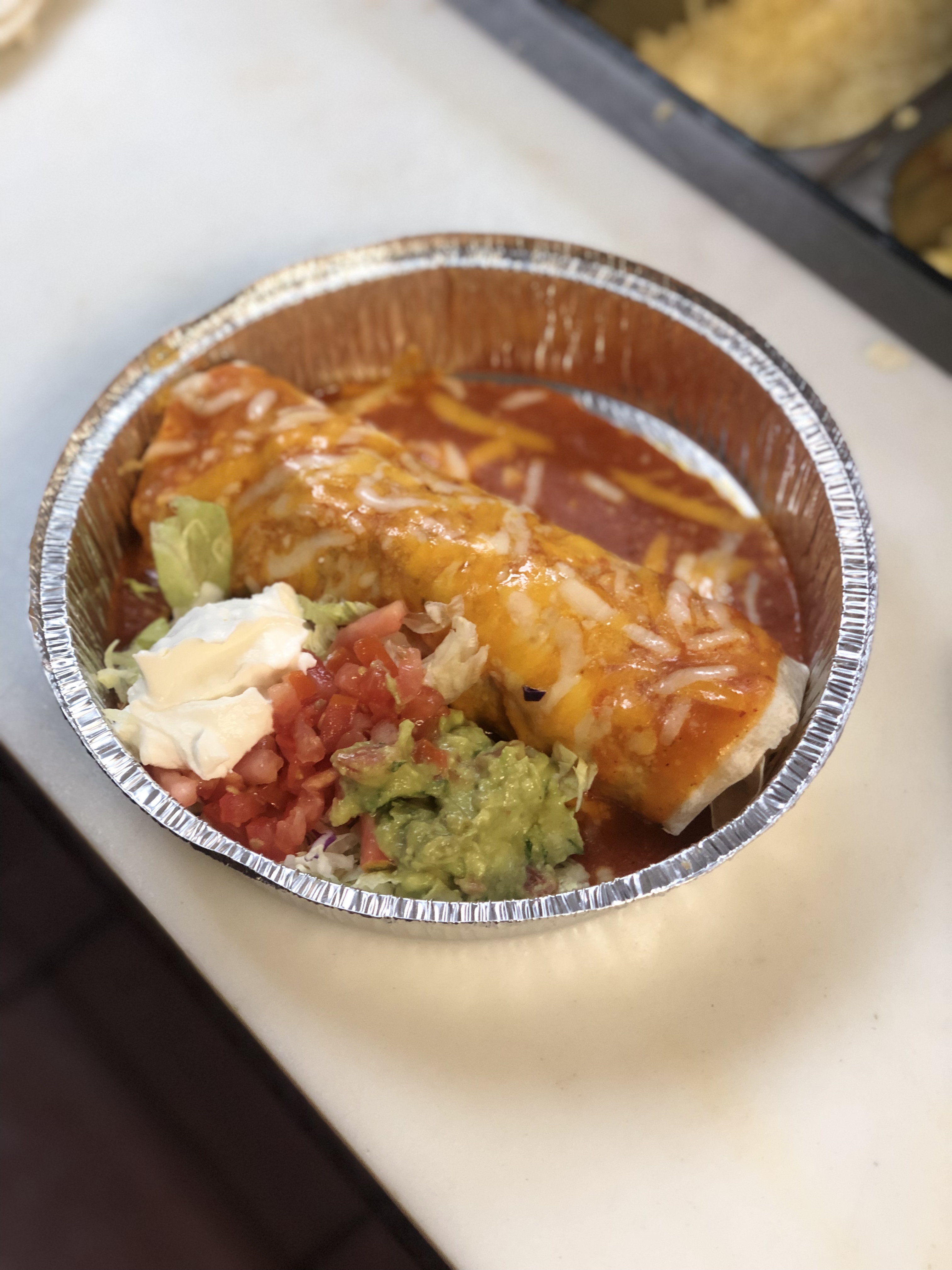 Order Deluxe Burrito food online from Anaya Fresh Mexican Restaurant store, Glendale on bringmethat.com