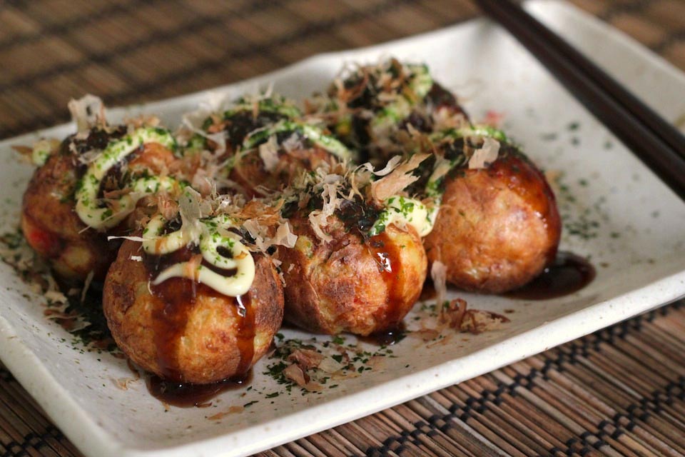 Order takoyaki  6pc food online from Kumo Asian Fusion store, Cincinnati on bringmethat.com