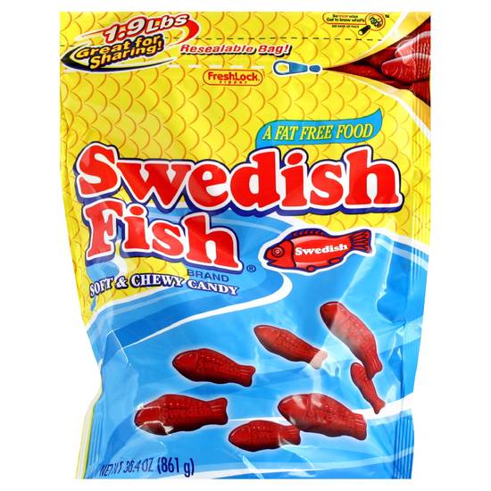 Order Swedish Fish Candy Soft & Chewy (30.4 oz) food online from Rite Aid store, Yamhill County on bringmethat.com