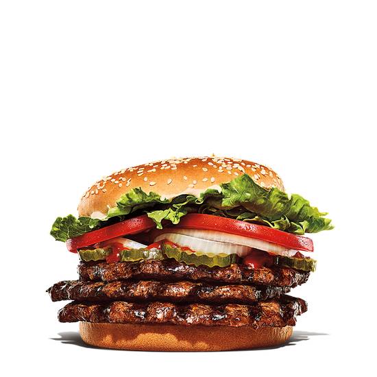 Order Triple Whopper food online from Burger King - 2000 N. Jefferson - Mt. Pleasant store, Mount Pleasant on bringmethat.com