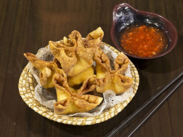 Order A12. Crab Rangoon food online from Dumpling House store, Newton on bringmethat.com