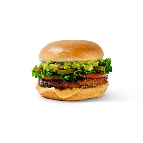 Order Holy Guacamole Burger food online from Plant Power Fast Food store, San Diego on bringmethat.com