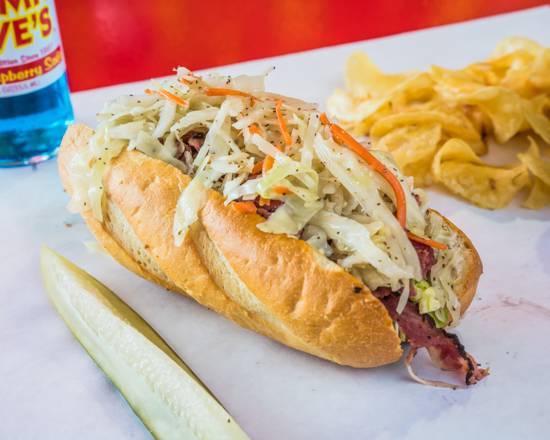 Order The Super Dave Sub food online from Daves Cosmic Subs store, University Heights on bringmethat.com
