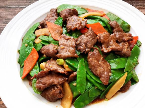 Order Beef with Snow Peas food online from Chinagate store, Kimberly on bringmethat.com