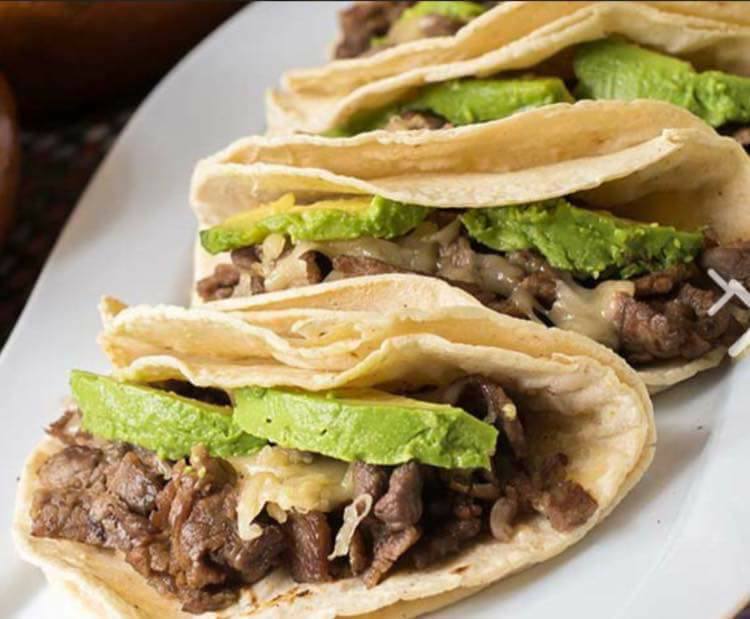Order 4 Tacos & Avocado food online from Top Taco store, Austin on bringmethat.com