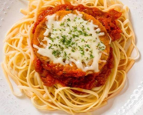 Order Side Chicken Over Spaghetti food online from Italian Village Pizza - Lansing store, Lansing on bringmethat.com
