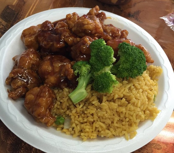 Order 110. General Tso's Chicken food online from Silver Palace Express store, Forest Hill on bringmethat.com