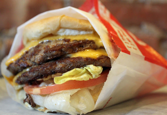 Order Double Cheeseburger food online from Petey's Burger store, Queens on bringmethat.com
