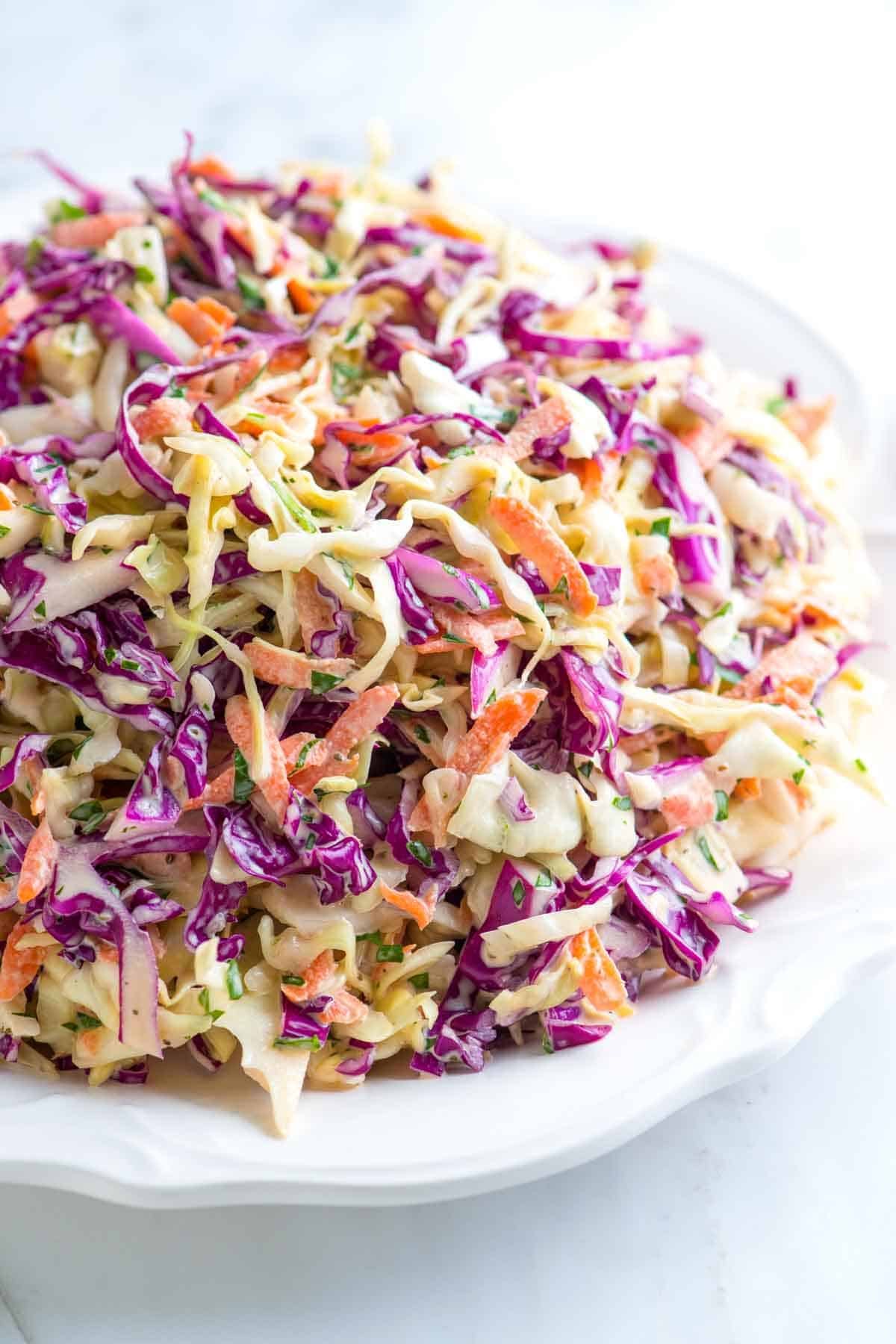 Order Homemade Coleslaw Catering - 1 lb. food online from Positanos Pizza store, Chicago on bringmethat.com