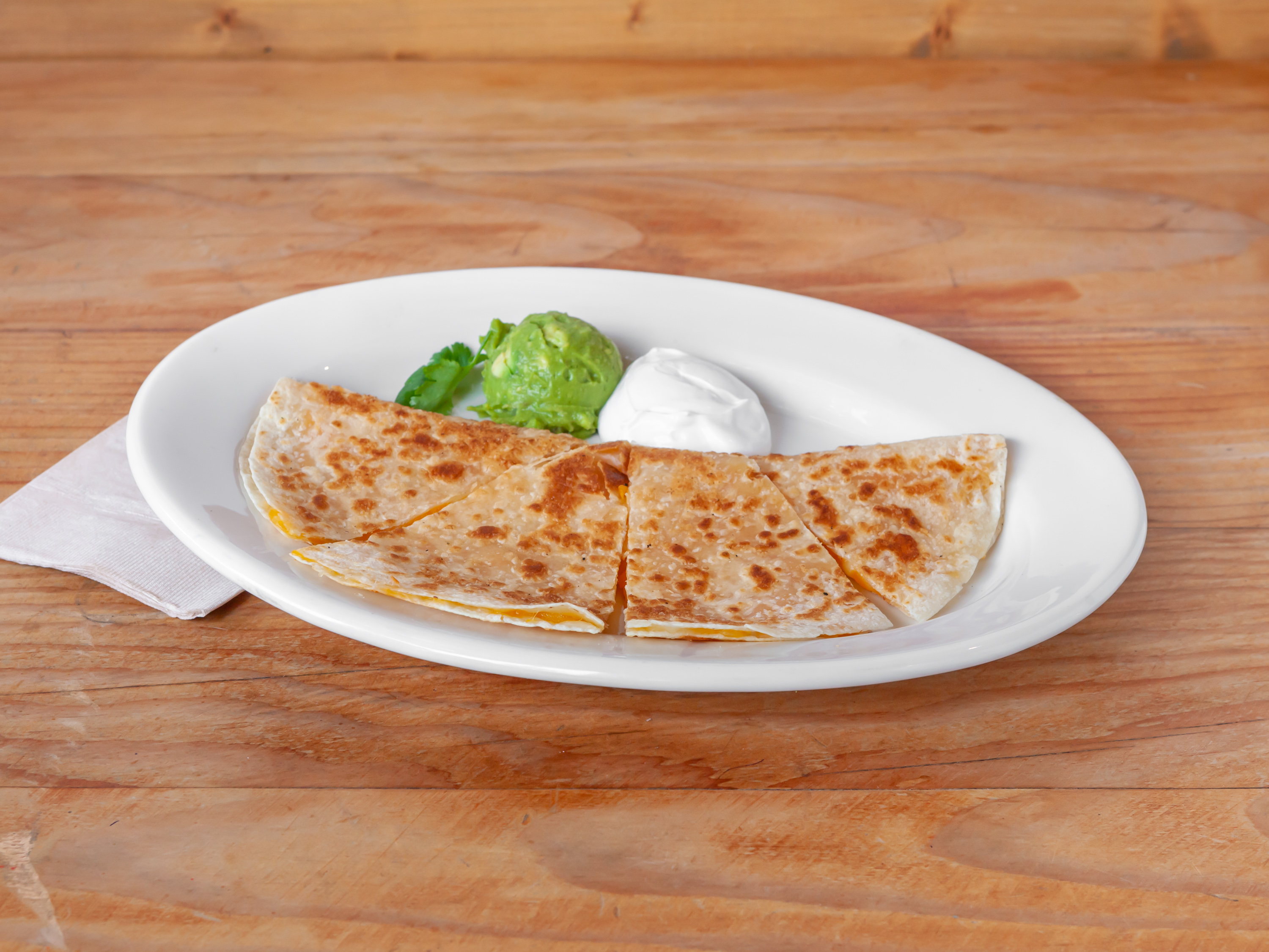 Order Cheese Quesadilla food online from Kayndaves store, Pacific Palisades on bringmethat.com