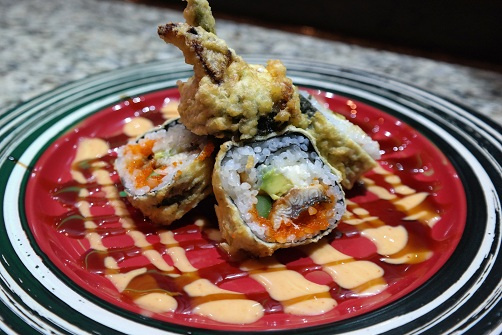 Order Eel Tempura Roll food online from Madai Sushi store, Frisco on bringmethat.com