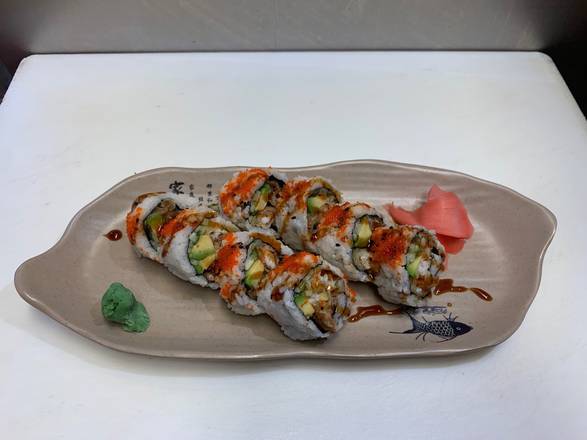 Order Spider Roll (8 pcs) food online from Inari Sushi store, Rockville on bringmethat.com