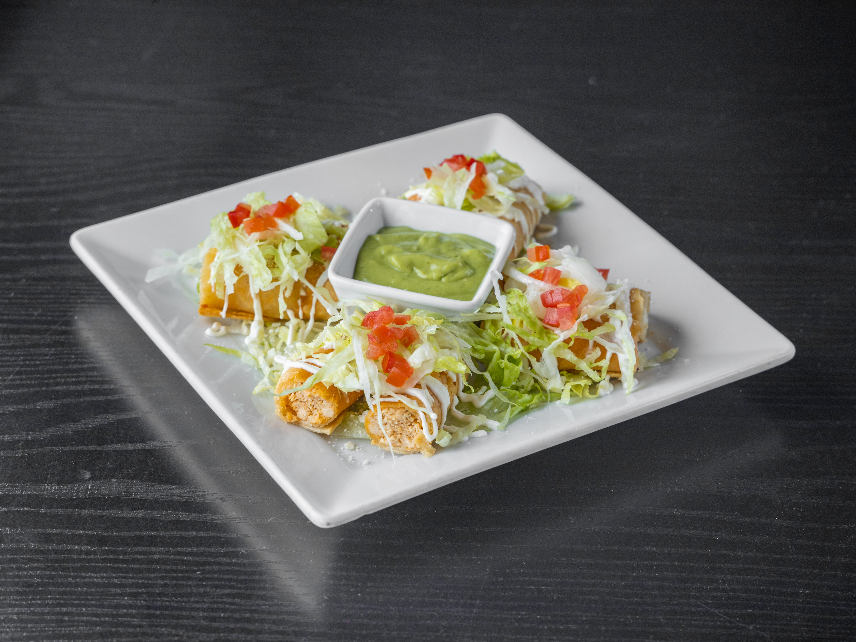 Order Crispy Taquitos food online from Tulum Kitchen store, Los Angeles on bringmethat.com