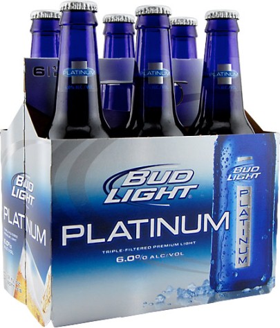 Order Bud Light Platinum 6 Pack Bottle  food online from G & G Liquors store, Lawndale on bringmethat.com
