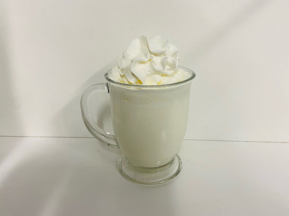 Order White Hot Chocolate food online from Cappugino Coffee And Shakes store, Milford on bringmethat.com