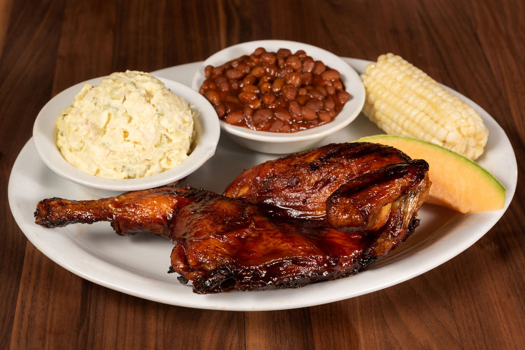 Order 1/2 BBQ Chicken food online from Naples Rib Co store, Long Beach on bringmethat.com