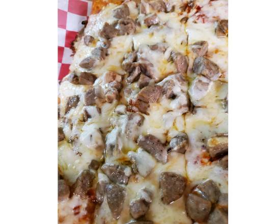 Order 6 Sausage & Peppers Pizza food online from Marianaccis Restaurant store, West Wyoming on bringmethat.com