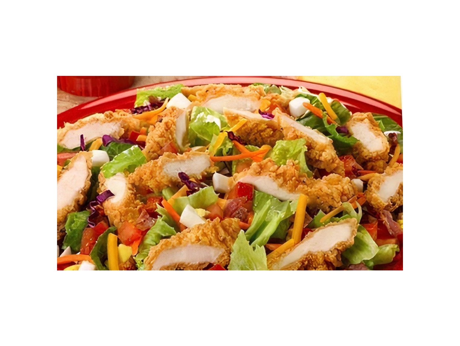 Order Fried Chicken Salad food online from Cheesesteak U store, Conway on bringmethat.com