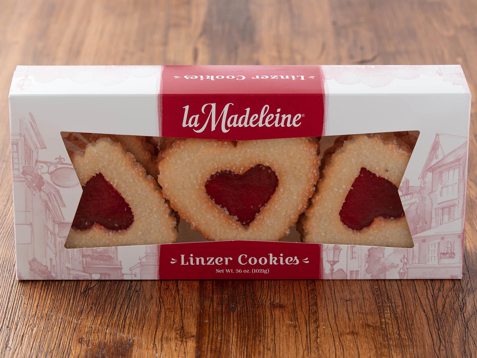 Order Linzer Cookie 9-Pack food online from La Madeleine store, Dallas on bringmethat.com