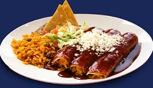 Order Enchiladas Rojas food online from Taco Palenque store, San Juan on bringmethat.com