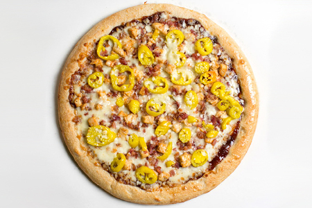 Order Chicken Masterpiece Pizza food online from Avers Pizza store, Bloomington on bringmethat.com