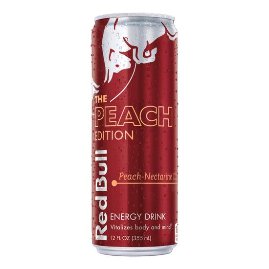 Order Red Bull Peach Energy Drink food online from Exxon Food Mart store, Port Huron on bringmethat.com